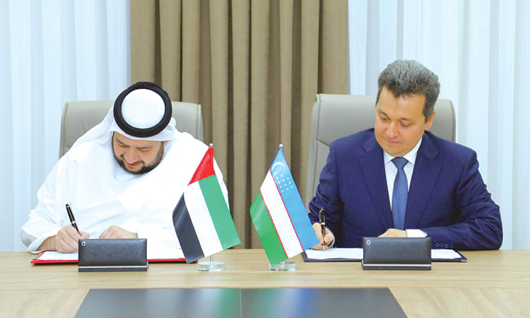 UAE-and-Uzbekistan-Officials