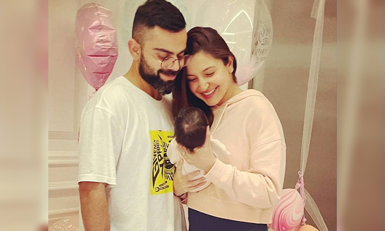 Indian celebrity couple Virushka reveals their daughter's name - GulfToday