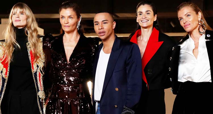 Olivier Rousteing Says Balmain's Resort 2021 Collection Is One of