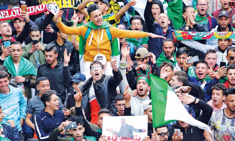 Algeria-protestor