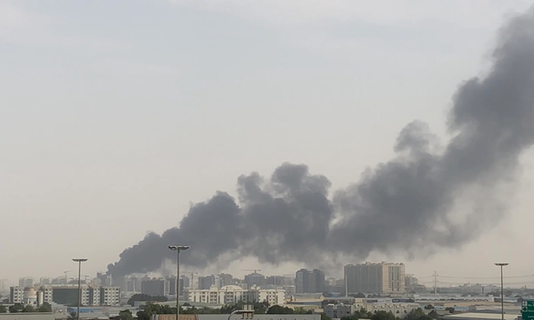 Video: Fire guts warehouse in Dubai's Al Qusais area - GulfToday