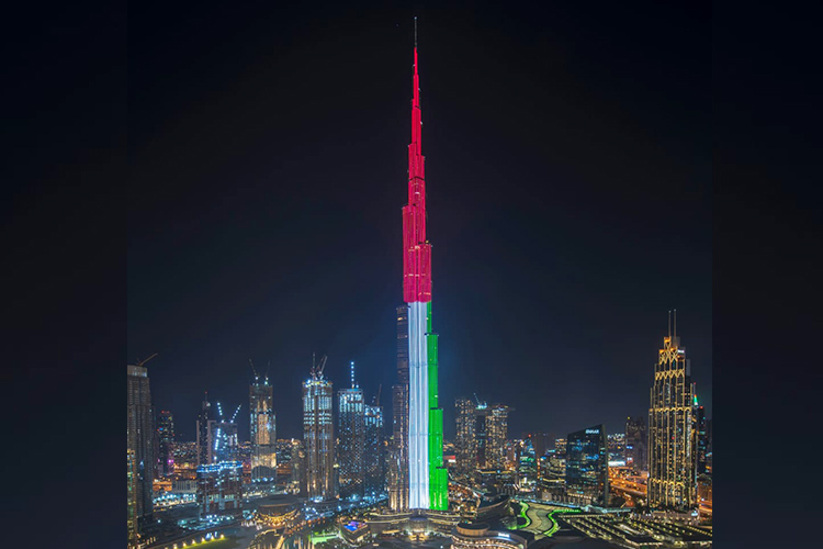 VIDEO Burj Khalifa marks UAE Flag Day with a fabulous show GulfToday