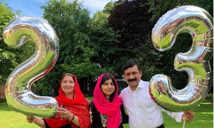 Malala Yousafzai celebrates 23rd birthday with family in London - GulfToday
