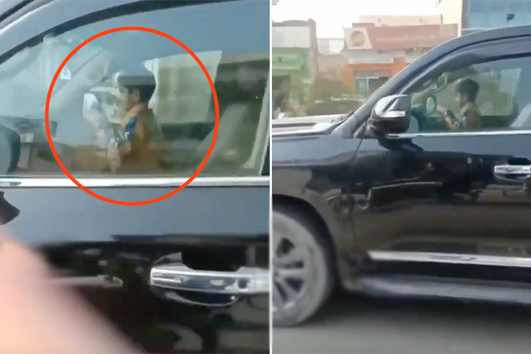 5-year-old boy whose video of driving an SUV in Pakistan went viral