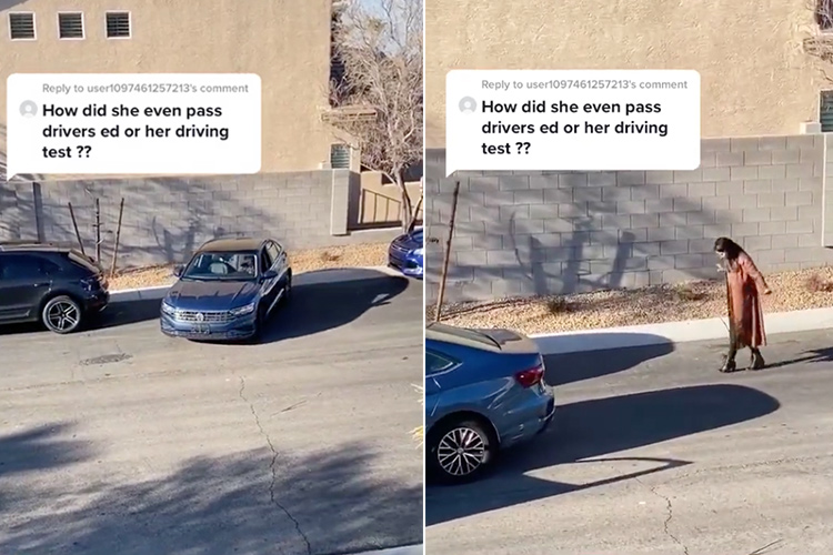 See how an angel turns devil in a moment in this hilarious parallel parking  video - GulfToday