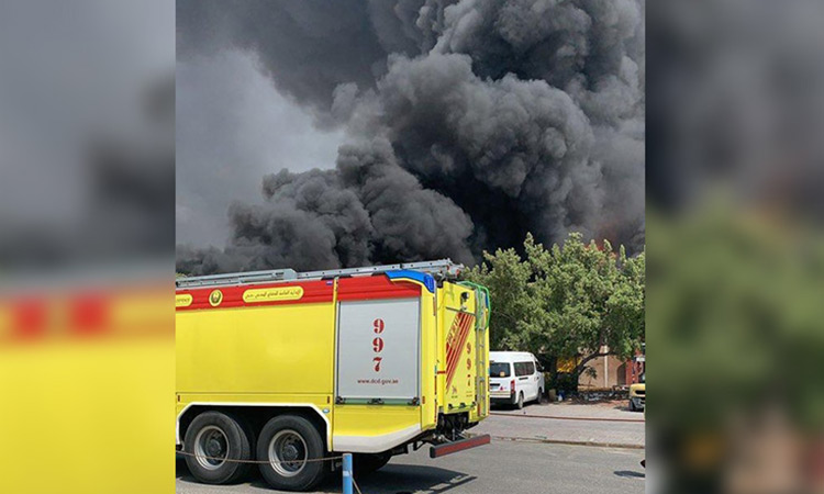 Dubai Civil Defence teams put out fire in Jebel Ali plastic factory -  GulfToday