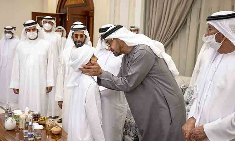 PHOTOS: Mohamed Bin Zayed accepts condolences  of civil, military officials and citizens
