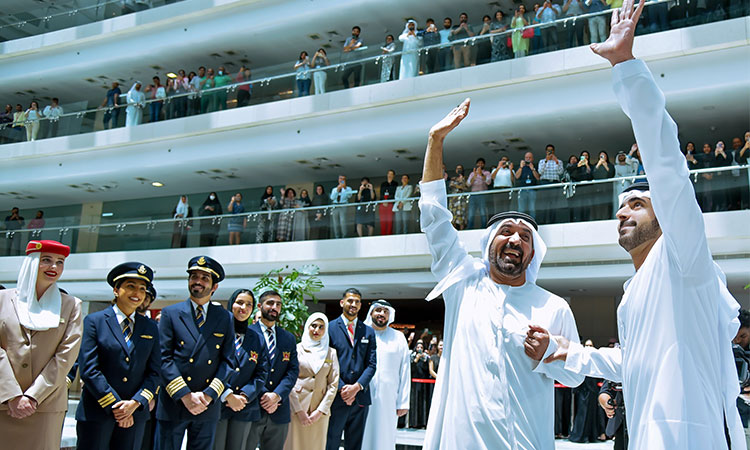 Hamdan-SheikhAhmed-EmiratesHQ