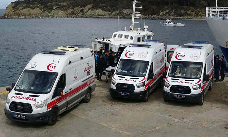 Ambulances-boattragedy