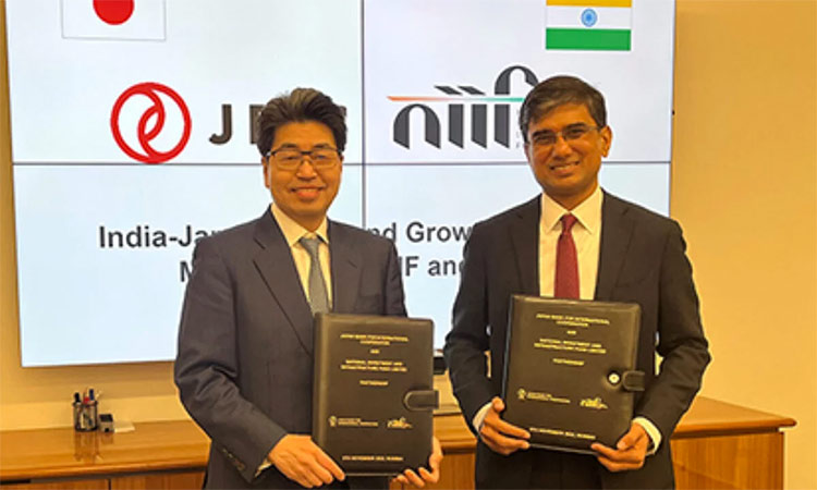 NIIF and JBIC jointly launched the $600 million India-Japan Fund focused on climate and environment projects.