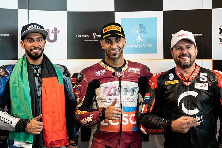 Podium finish for UAE rider Marzooqi at DBSK superbike event