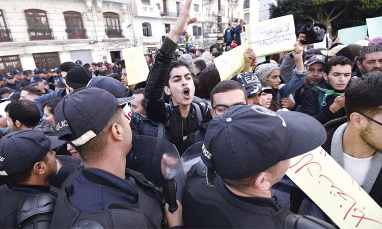 Algeria-protests