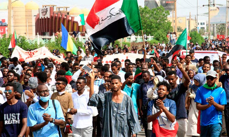 Sudan-Protesters