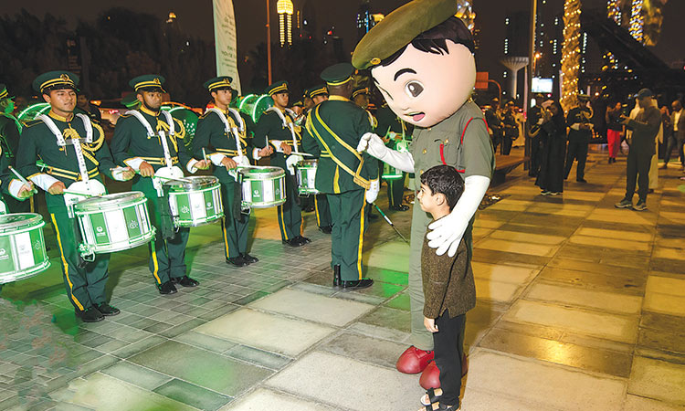 The activities of the first police carnival have been organised by the Dubai Police Academy