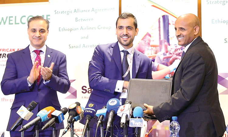 Officials-of-Sanad-Aerotech-and-Ethiopian-Airlines