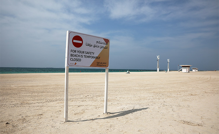 Beach-Closed-Dubai