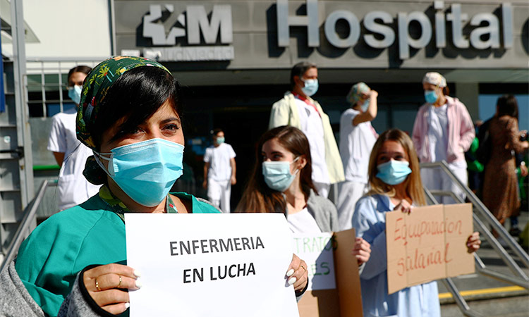 Nurses-Protests