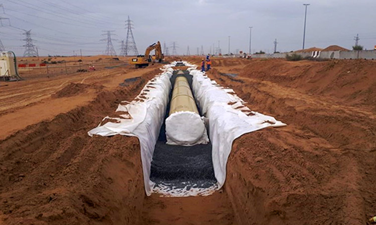 DEWA-Water-Pipeline