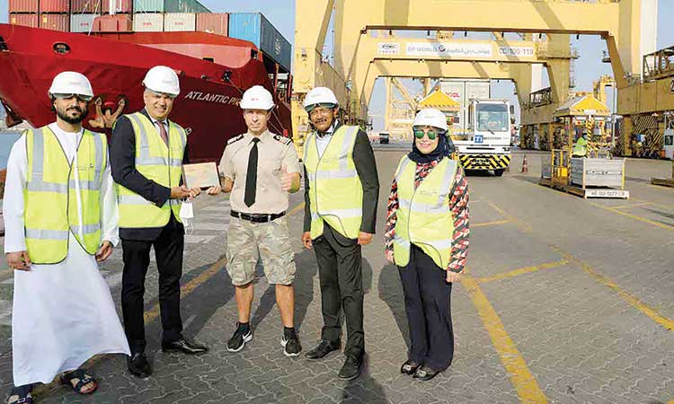 Jebel Ali Port receives first vessel  from an Indonesian shipping firm