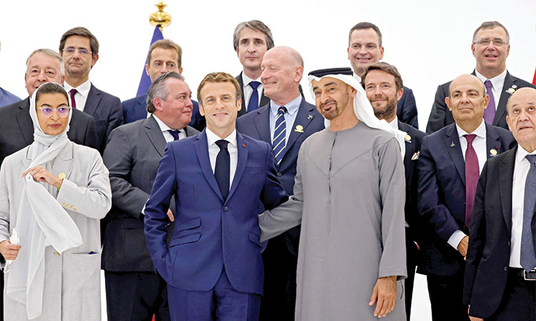 Mohamed-Bin-Zayed-and-Emmanuel-Macron-750