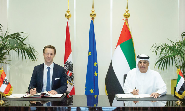 UAE-and-Austria-Officials