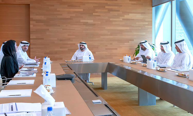 Sheikh Hamdan chairs the Board of the Investment Corporation of Dubai on Wednesday.