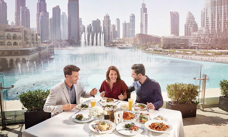 Dubai is home to around 12,000 diverse restaurants and cafés