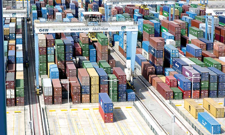 Exports recorded a growth of 35% in the first three months of the year.