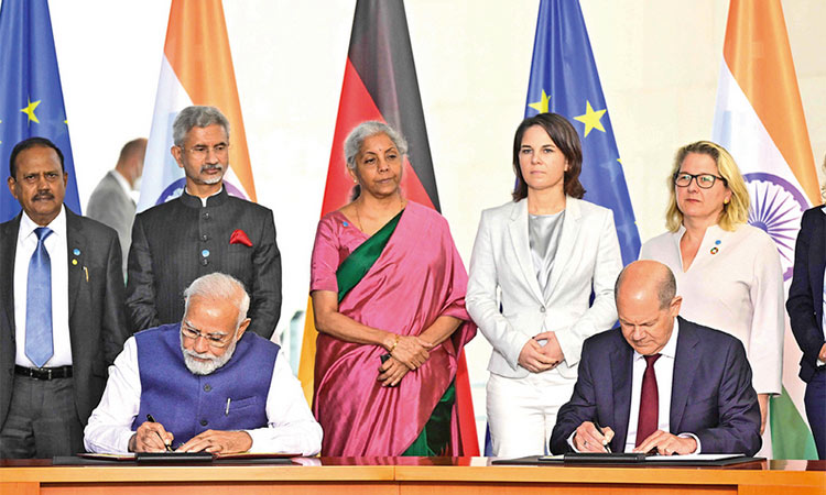 Germany-and-India-Officials-750