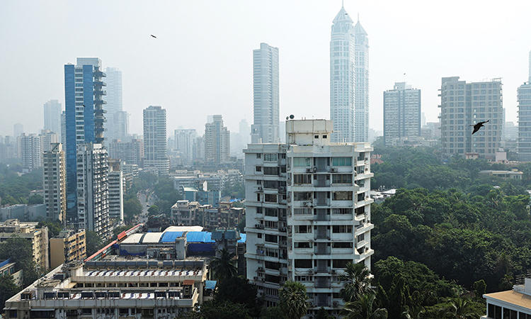 A general view of high-rise residential buildings in Mumbai. File/Reuters