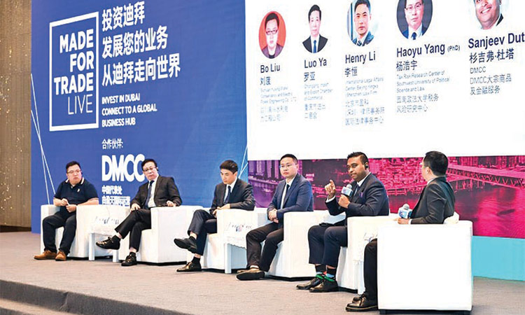 DMCC’s team showcased Dubai’s thriving business environment during the roadshows in China.