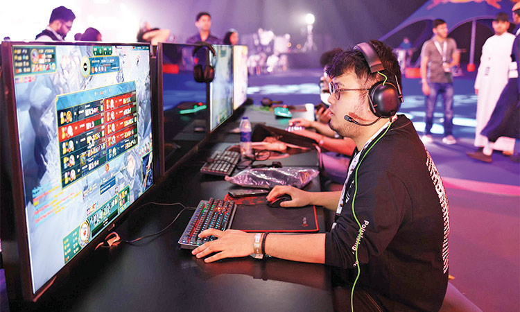 The Middle East is rapidly advancing to shape the future of gaming and e-sports. File/WAM
