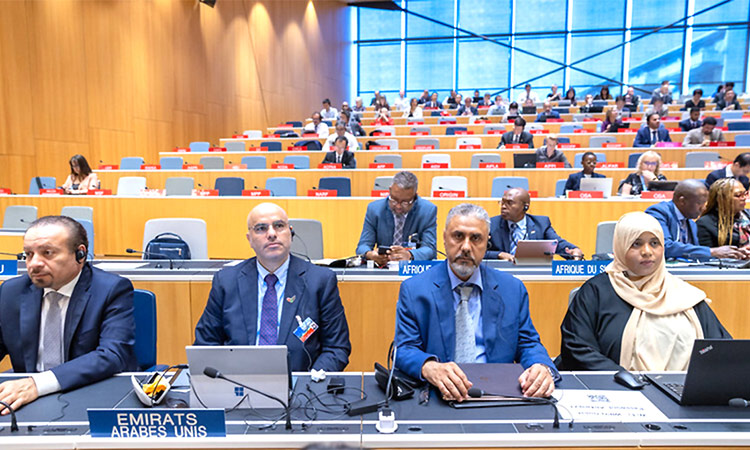 Top officials during the WIPO assemblies’ meetings in Geneva, Switzerland.