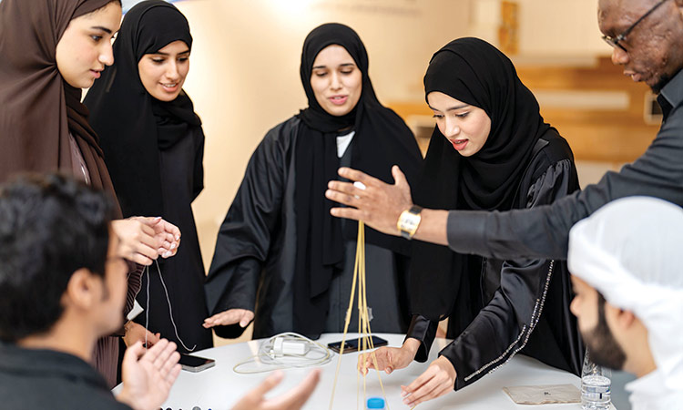 Over 8o% participants at the 2023 Sheraa’s Startup Dojo youth incubation programme are Emirati talents.