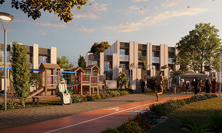 Reportage Village offers a fusion of contemporary architecture with 2, 3 & 4 bedroom townhouses at the Dubailand.