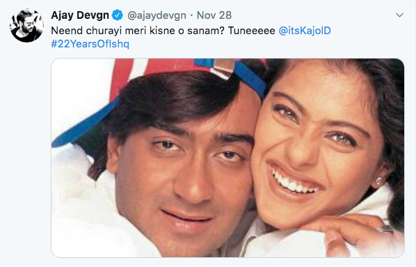 Ajay Devgn tweet