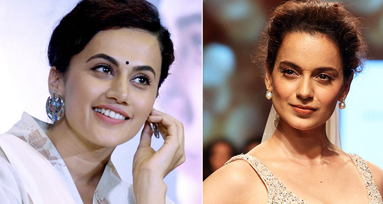 Bollywood's controversial queen Kangana Ranaut accuses actress Taapsee Pannu  of ganging up on her - GulfToday