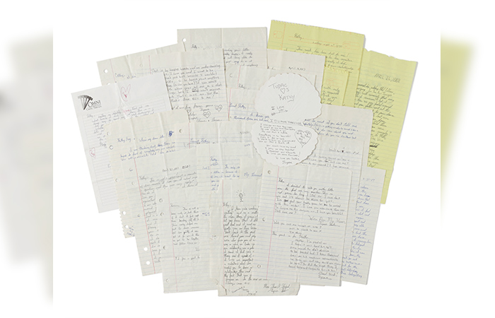 Tupac love letters