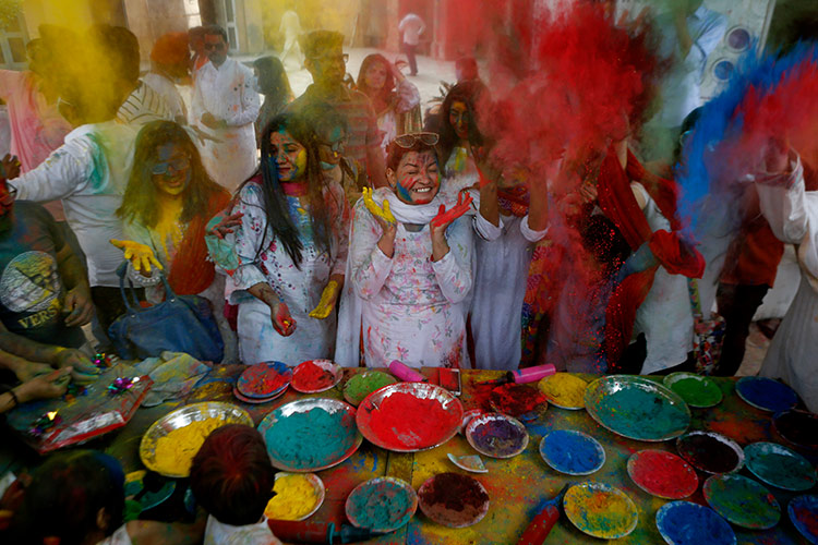 Seven fun facts about the fabulous colourful Holi  