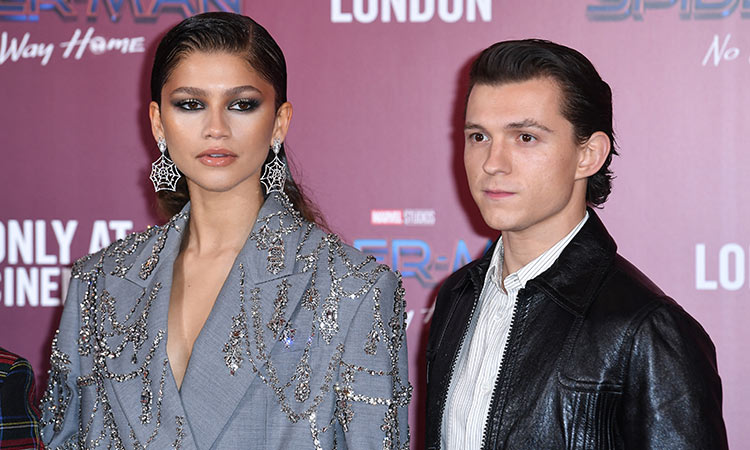 Zendaya shows off ring engraved with Tom Holland's initials