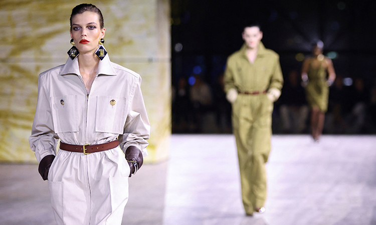 Saint Laurent elevates the jumpsuit at Paris fashion Week - GulfToday