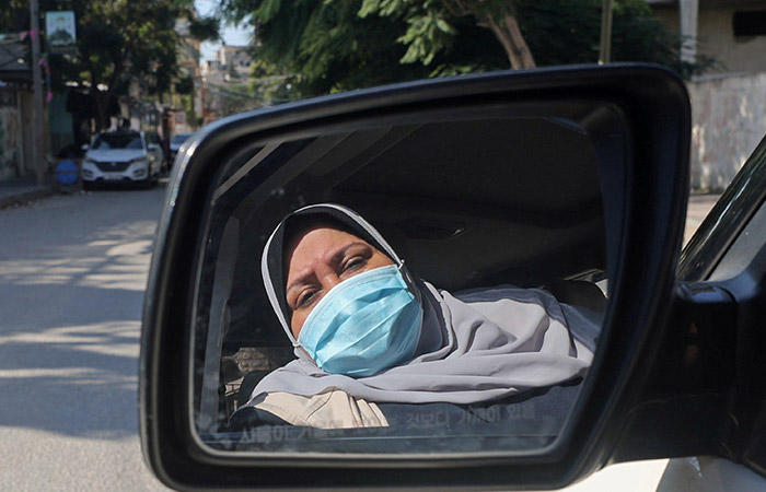 Gaza female driver 2