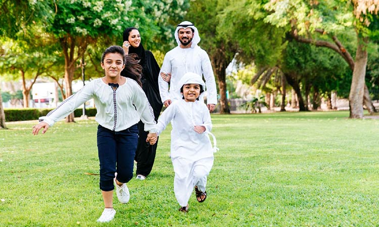 UAE family 2