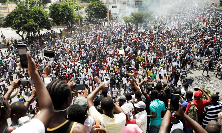 Haiti-_Protesters_750 L