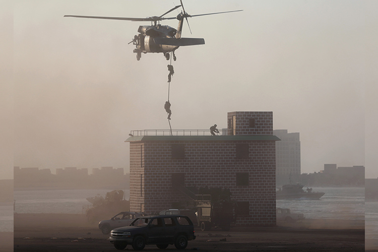  RAK  turns into war zone  with Union Fortress 6 drill 