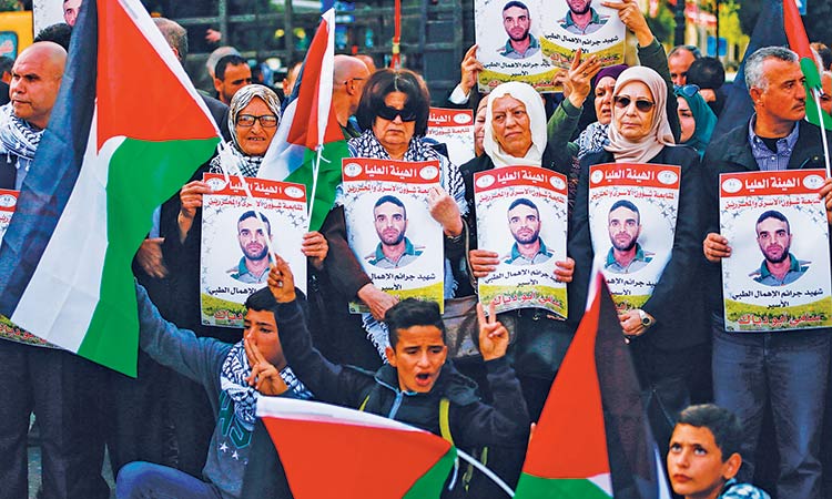 Palestinian-Demonstrators