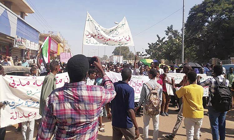 Sudan-Protest