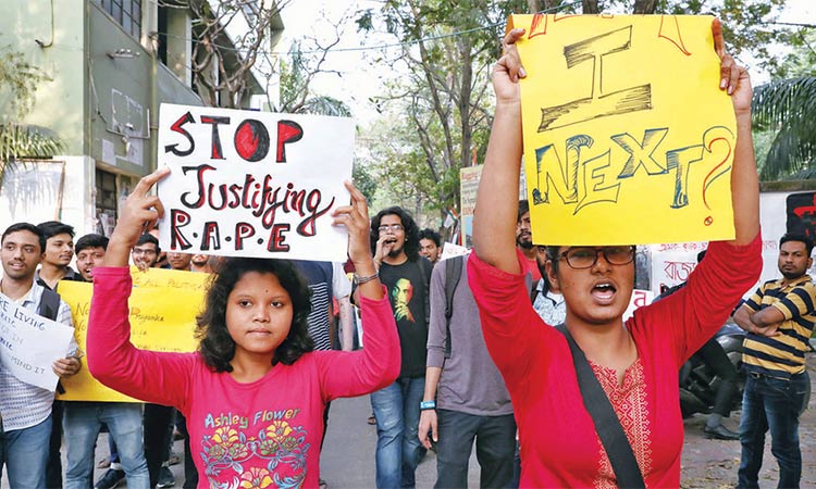 Student-Protest-Rape-India