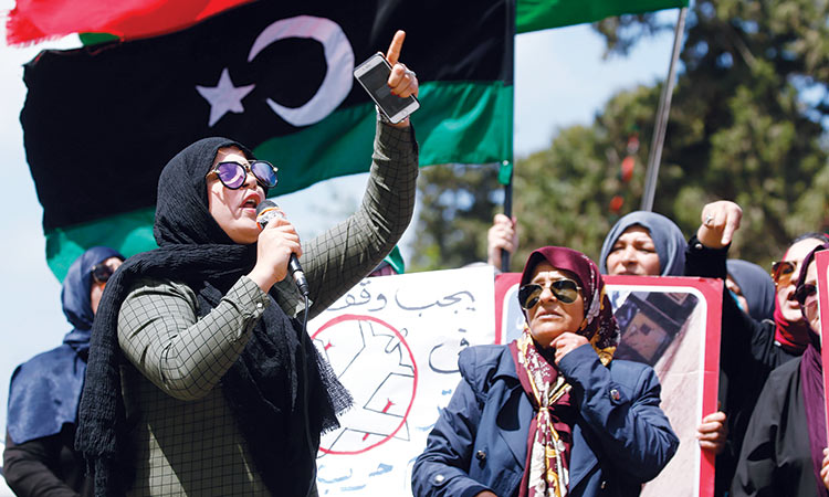 Libya-protest