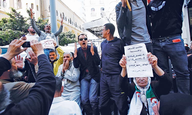 Algeria-protest